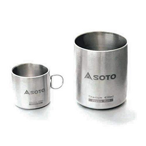 SOTO Espresso Cup, Grey, 120 ml (Pack of 2 Od AM12-2