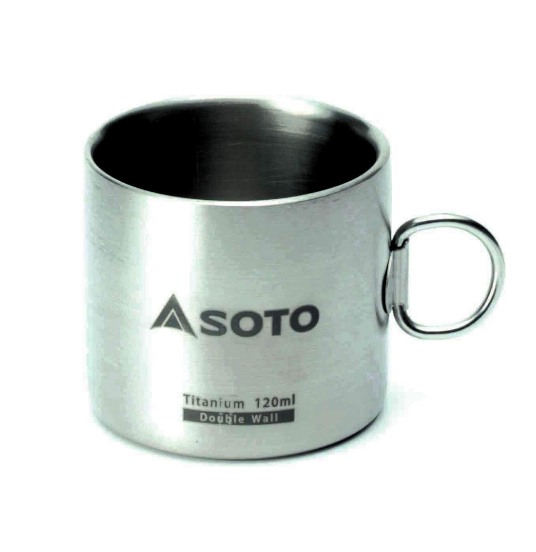 SOTO Espresso Cup, Grey, 120 ml (Pack of 2 Od AM12-1