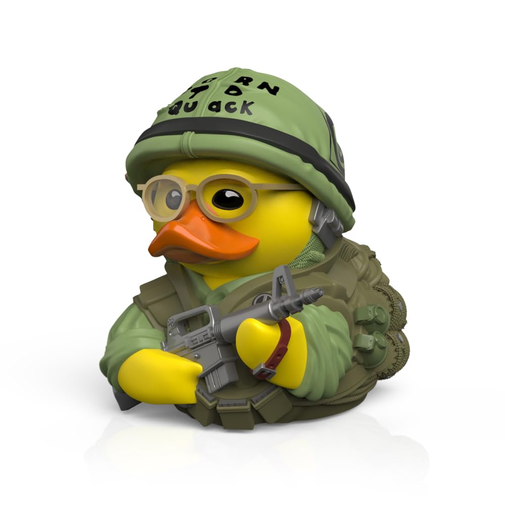 TUBBZ First Edition Sergeant J.T. Davis Collectable Vinyl Rubber Duck Figure - Official Stanley Kubrick Merchandise - Action TV & Movies-1