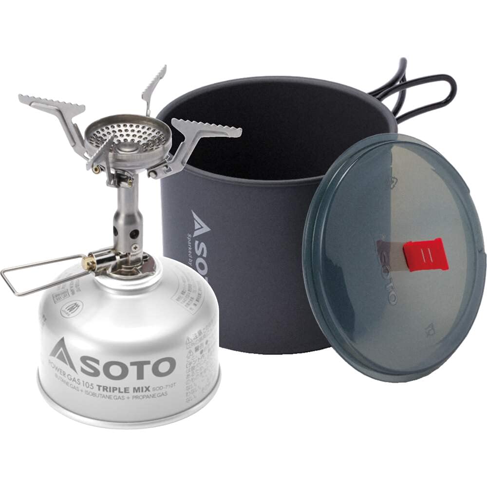 Soto Amicus Stove with New River Pot Combo-2
