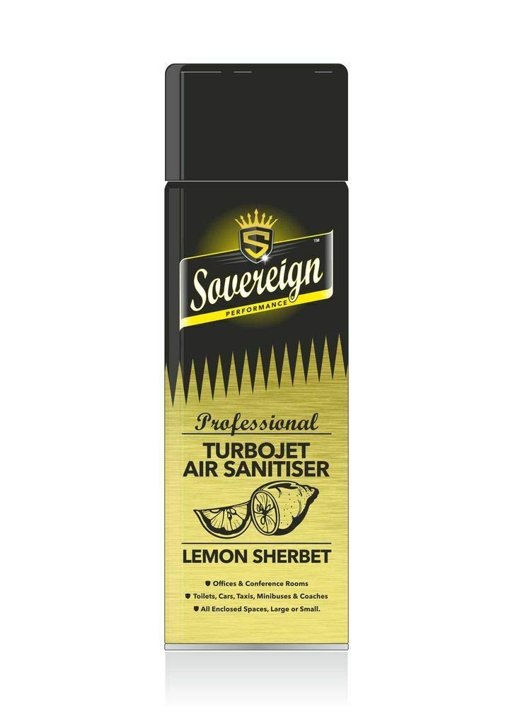 SOVEREIGN Turbo Jet Air Sanitiser/Air freshener LEMON SHERBET