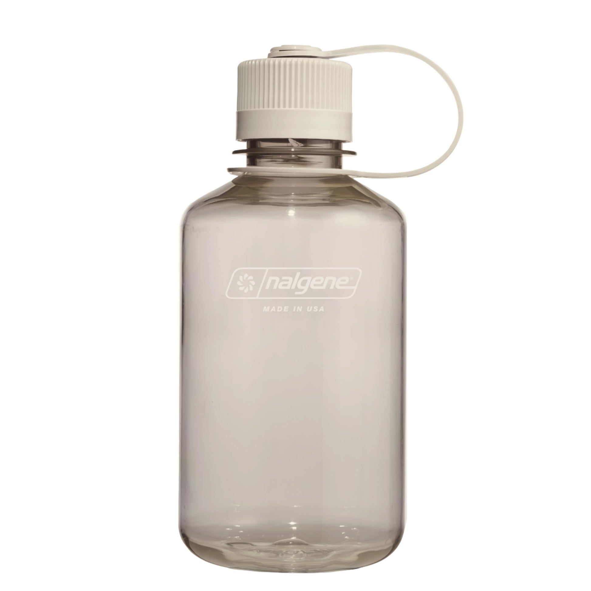 Nalgene Sustain Tritan BPA-Free Water Bottle Made with Material Derived from 50% Plastic Waste, 16 OZ, Narrow Mouth, Cotton-1