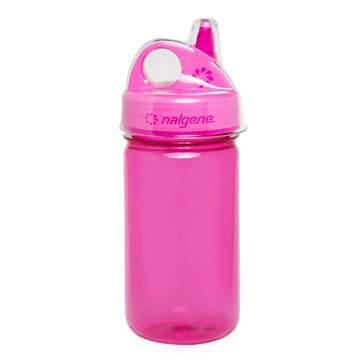 Nalgene Grip-N-Gulp Toddlers' Drinks Bottle, 350ml/12oz (Purple Hoot)-1