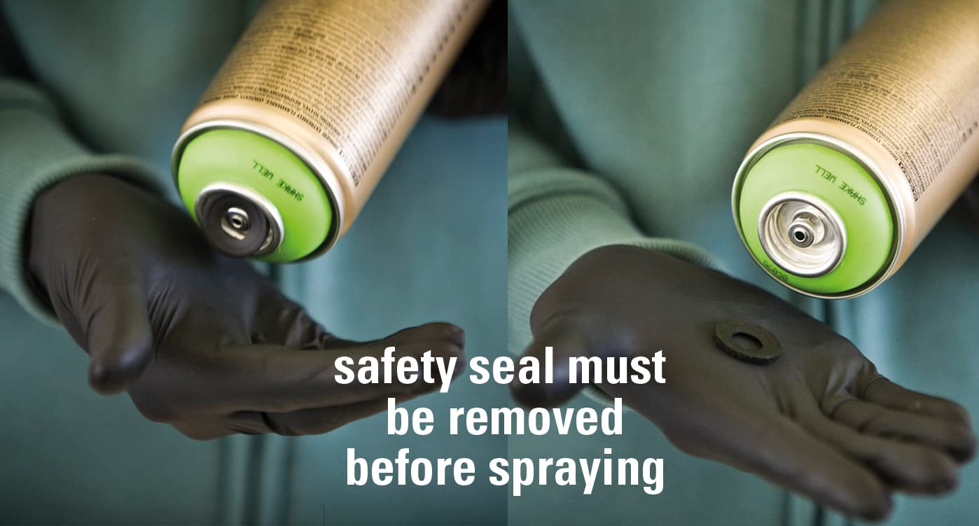 Montana Cans 285943 Spray Can 400 ml, GLD400, M3000, Gold Chrome-6