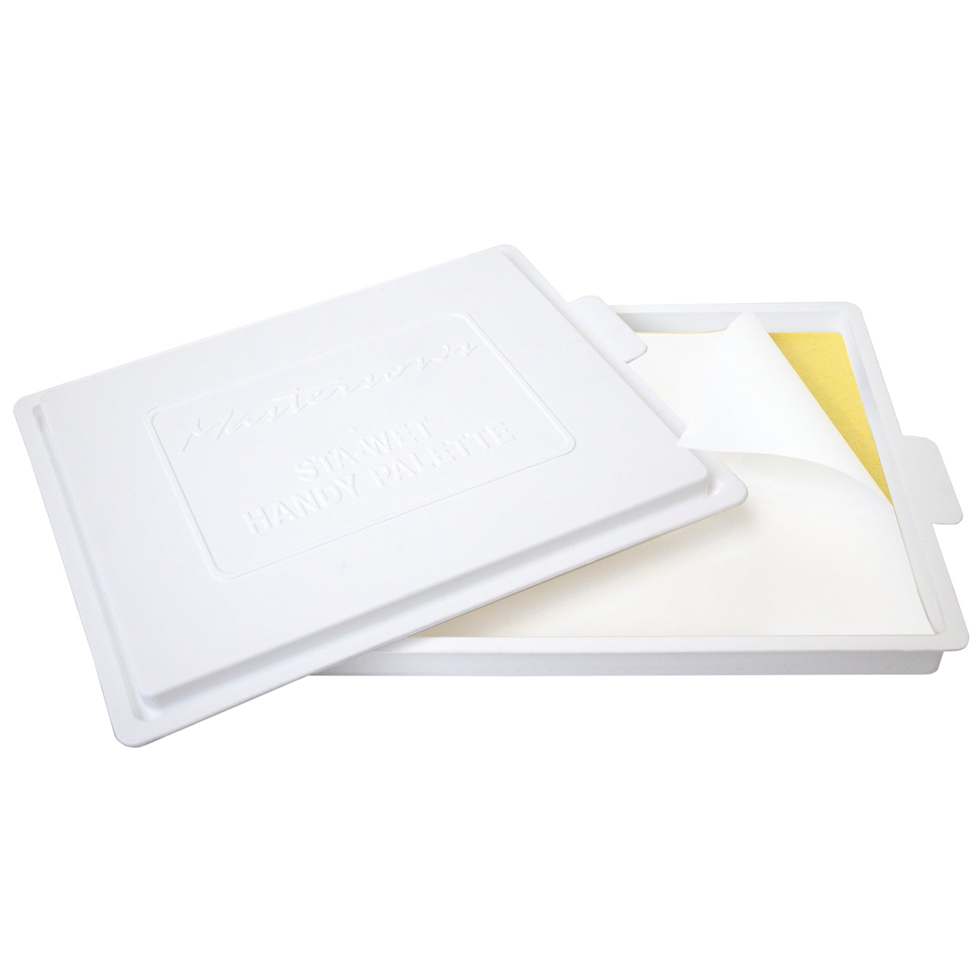Masterson Sta-Wet Handy Palette Airtight Paint Palette Keeps Paint Fresh for Days 8.5X7 Inches, Made in USA-2