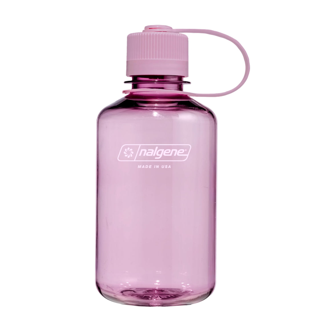 Nalgene Sustain Tritan BPA-Free Water Bottle Made with Material Derived from 50% Plastic Waste, 16 OZ, Narrow Mouth, Cherry Blossom-1