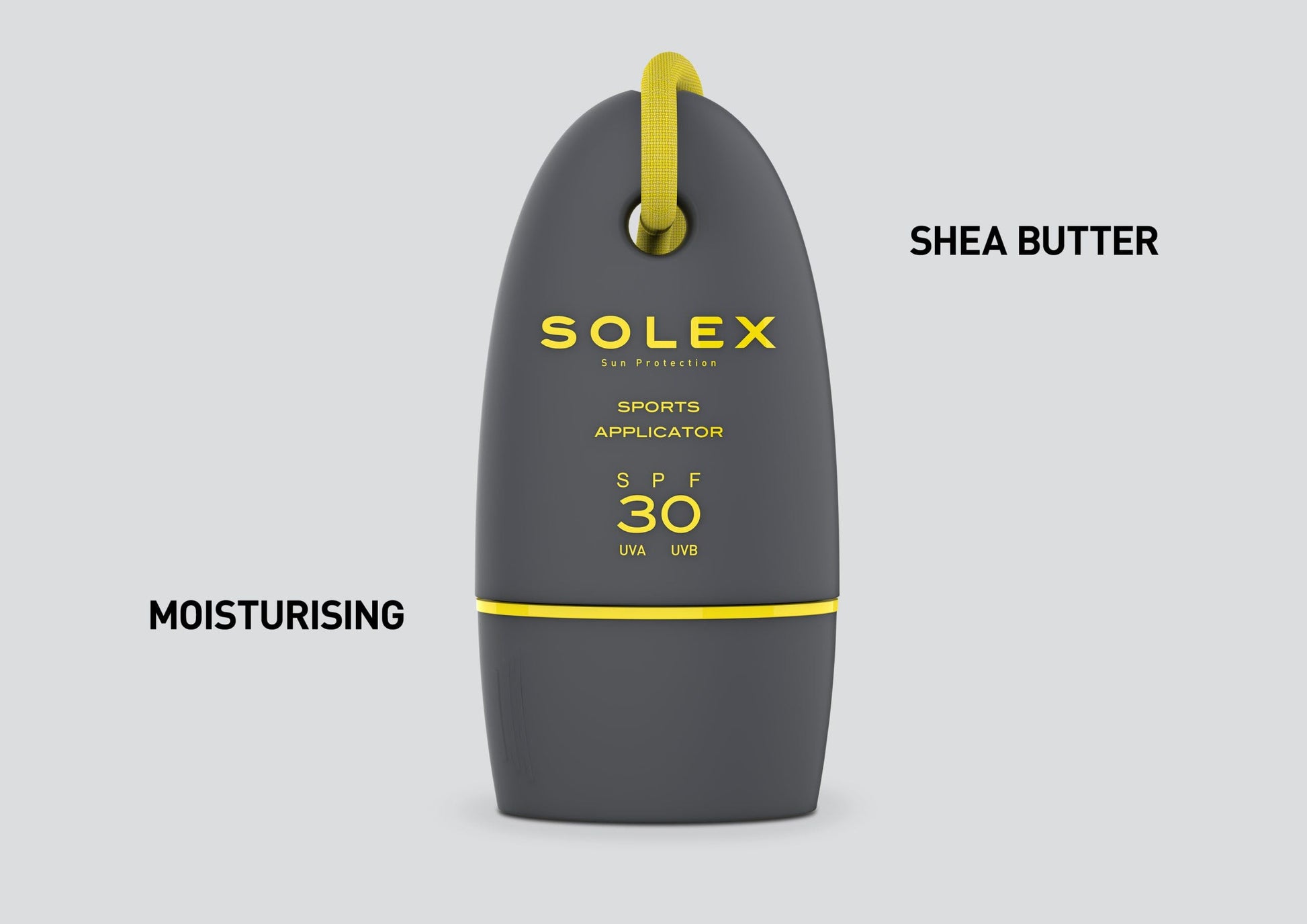 Solex Sports Sun Cream SPF 30 for Outdoor Sports, Golf, Tennis, Cricket - Easy Application Body and Face Sunscreen - Suncream Factor 30 with Shea Butter - Sunblock with Applicator, Mirror & Carabiner-7