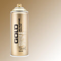 Montana Cans 285943 Spray Can 400 ml, GLD400, M3000, Gold Chrome-2