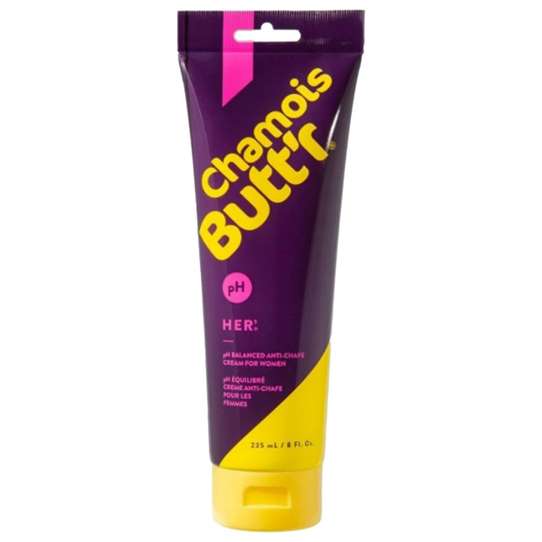 Chamois Butt'r HER Anti-Chafe Cream for Women, 1 Tube size 235ml/8oz-1