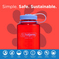 Nalgene Water Bottle 'WH Sustain' – 1 L marmalade-2