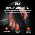 Industry Professional No-Slip Weightlifting Wrist Straps - Heavy-Duty Nylon Grip Support - Neoprene Padded Lifting Wraps - Adjustable Velcro Closure - Strength Training Accessories-7