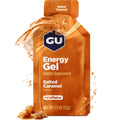 GU Energy Gel Salted Caramel, 24-Count, Dairy Free Gluten-Free Caffeine Energy Gel for Runners, Cycling, Marathon, Sports Nutrition with Electrolytes, On-The-Go GU Salted Caramel for Hiking-1