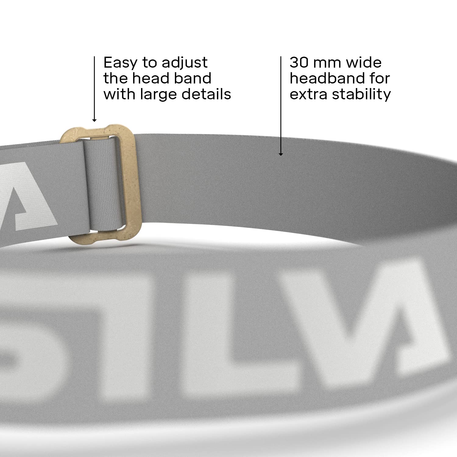 Silva Head Torch Battery Powered - Terra Scout X - 300 Lumen - LED Headlight Made of Hemp & Recycled Plastics - Adult and Kids Head Torch - Water Resistant - Battery Indicator-5