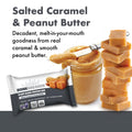 Bonk Breaker Plant Based Protein Bars, Gluten Free, Dairy Free, 11g Protein, Salted Caramel & Peanut Butter, 12 Pack-4