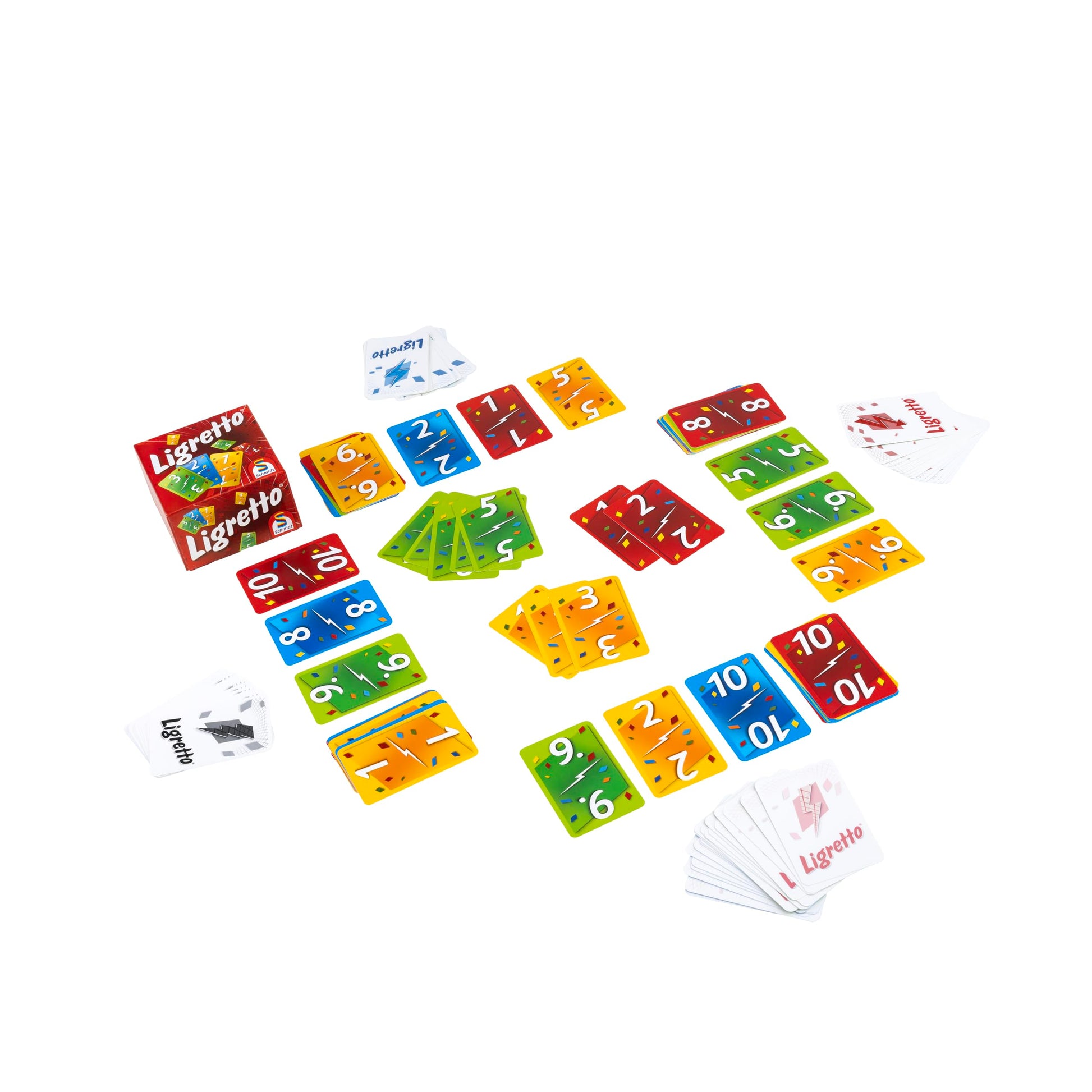 Schmidt | Ligretto Red | Card Game | Ages 8+ | 2 to 4 Players | 15 mins Minutes Playing Time-2