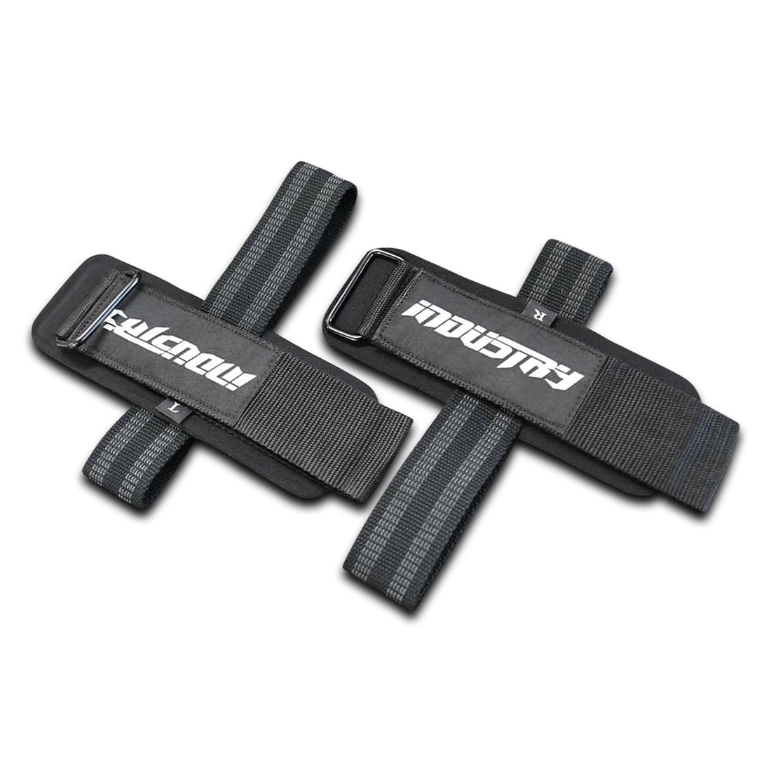 Industry Professional No-Slip Weightlifting Wrist Straps - Heavy-Duty Nylon Grip Support - Neoprene Padded Lifting Wraps - Adjustable Velcro Closure - Strength Training Accessories-1