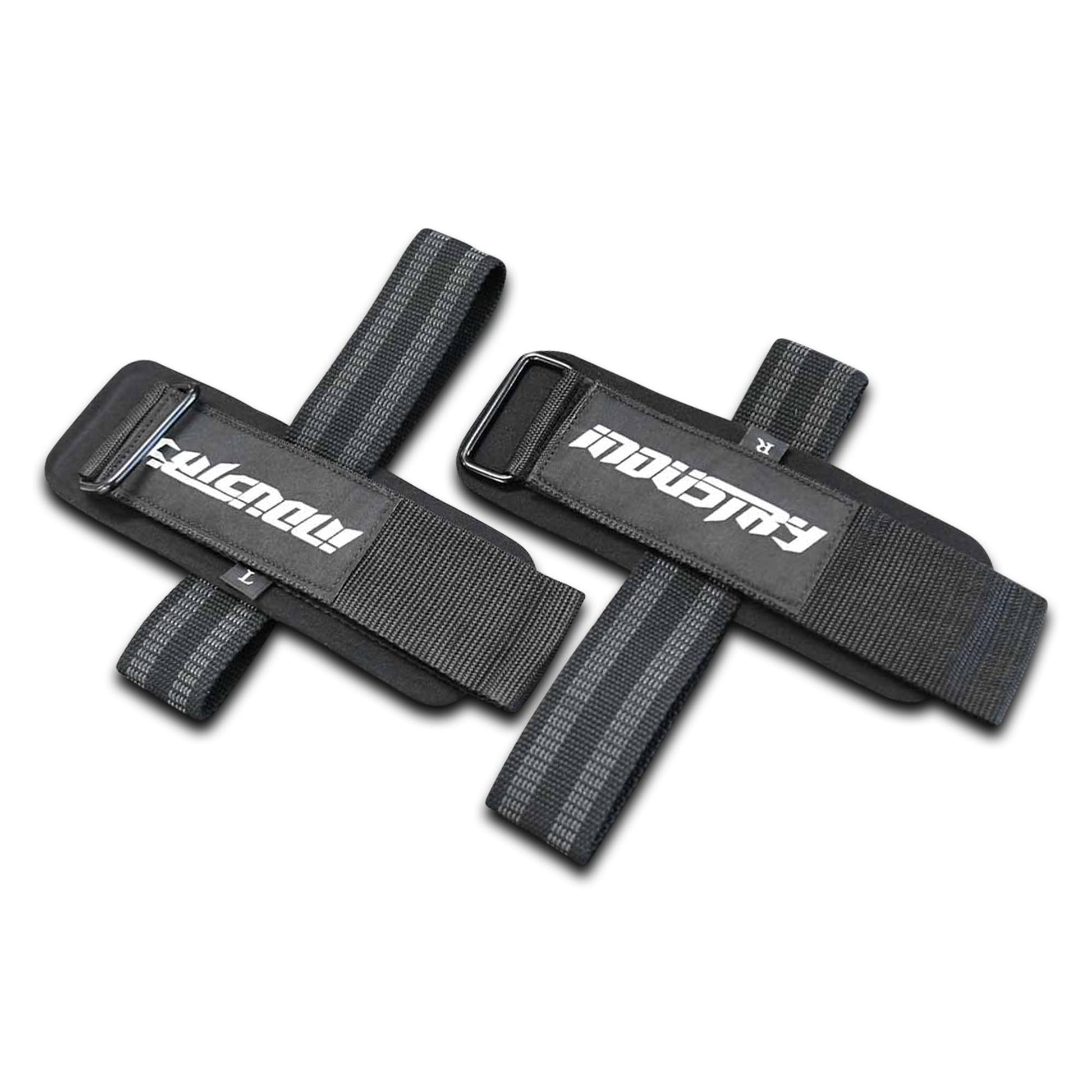 Industry Professional No-Slip Weightlifting Wrist Straps - Heavy-Duty Nylon Grip Support - Neoprene Padded Lifting Wraps - Adjustable Velcro Closure - Strength Training Accessories-1