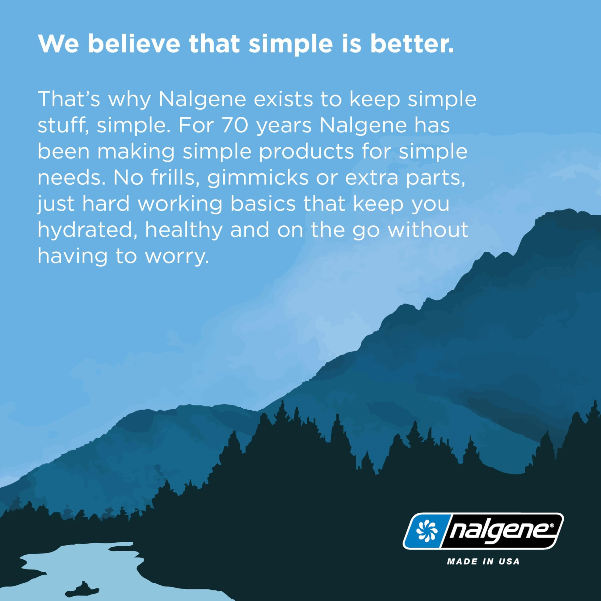 Nalgene Water Bottle - Lightweight Sustain Tritan BPA-Free Shatterproof Bottle for Backpacking, Hiking, Gym, 16 OZ, Wide Mouth, Laker-6