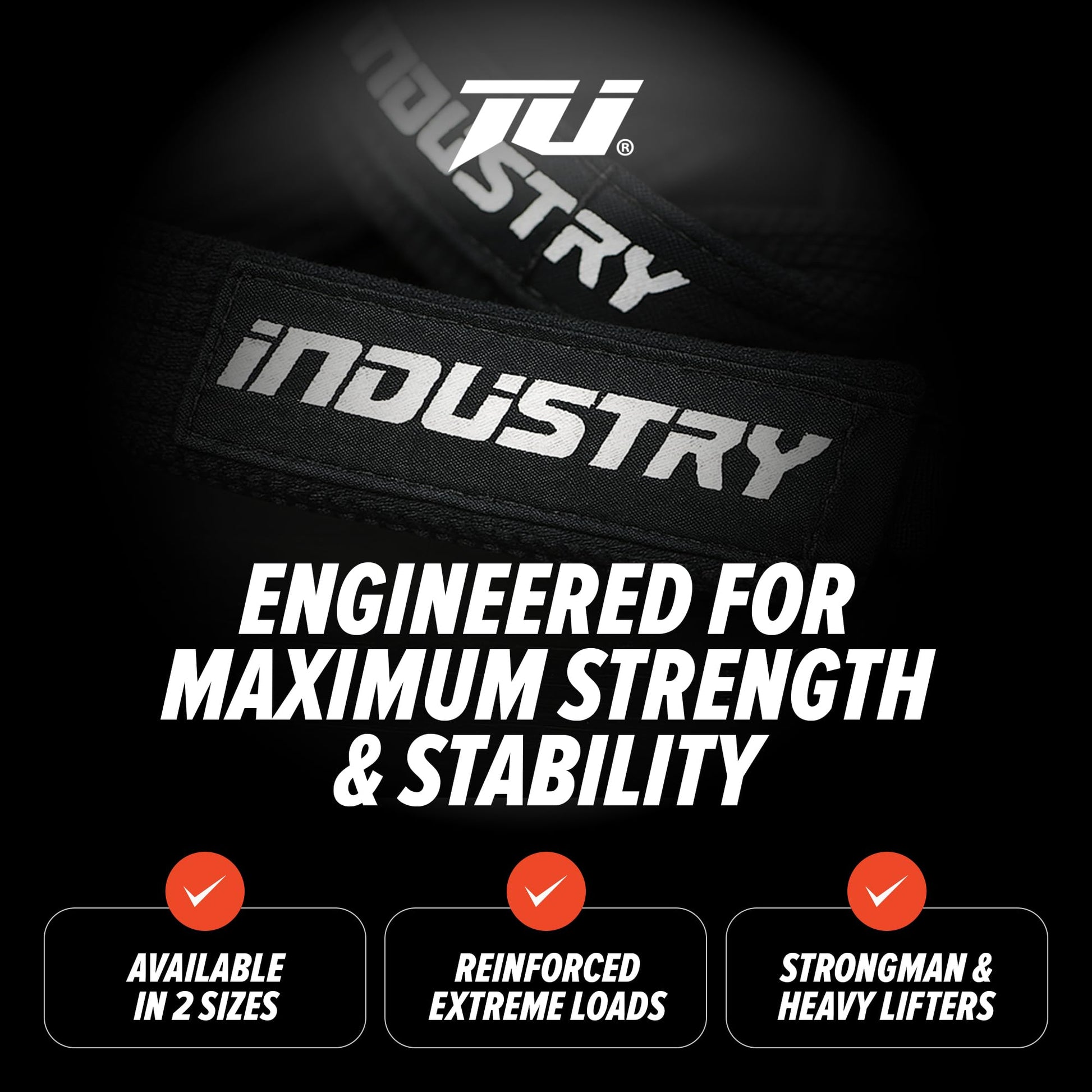 Industry Pro Dual-Ply Lifting Straps | Heavy-Duty Cotton Canvas | Reinforced Stitching | 500kg Load Capacity | 24" & 27.5" Lengths | Anti-Fray Edges | Sold as Pairs (Black, 24")-8