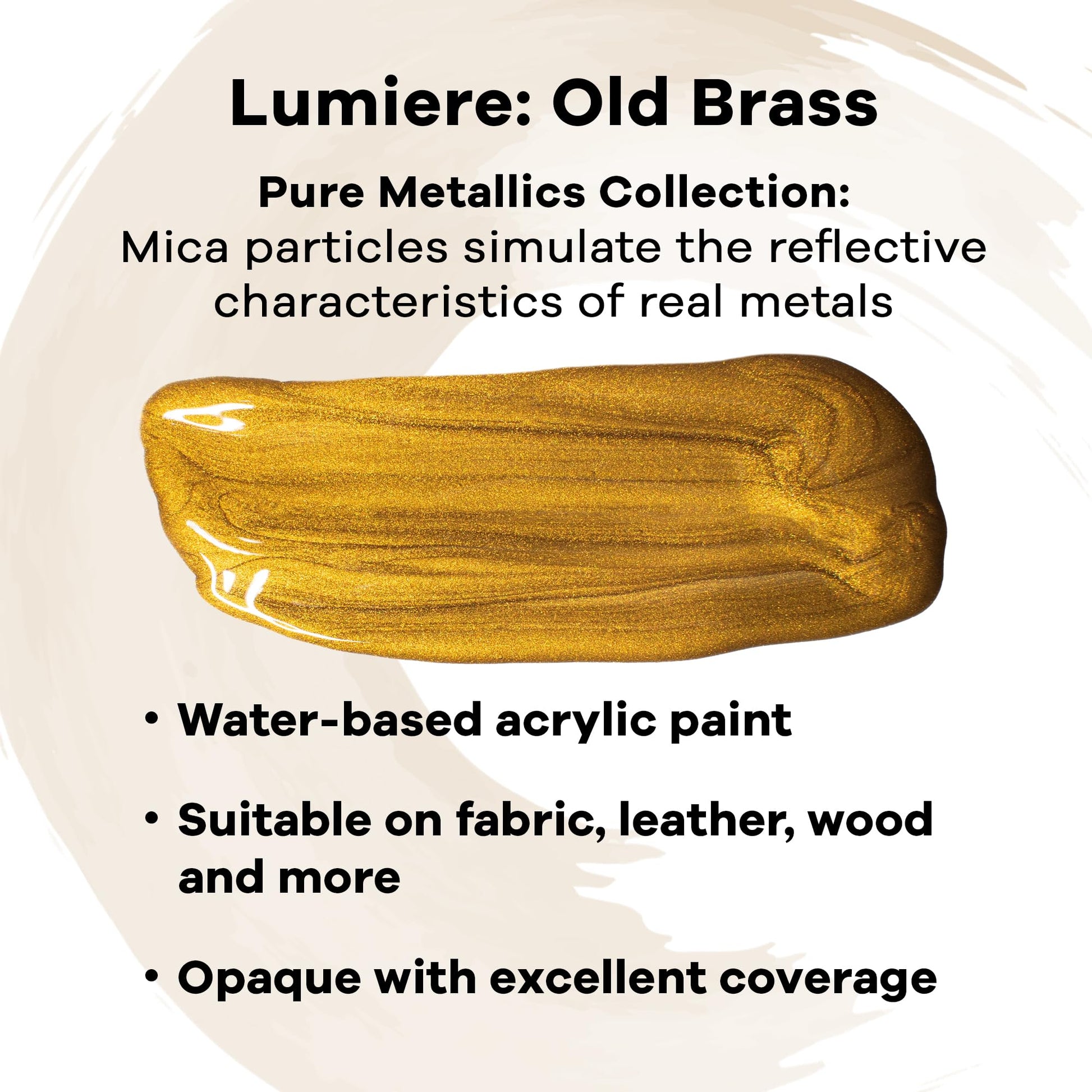 Jacquard Lumiere Paint Old Brass 2.25Oz-2