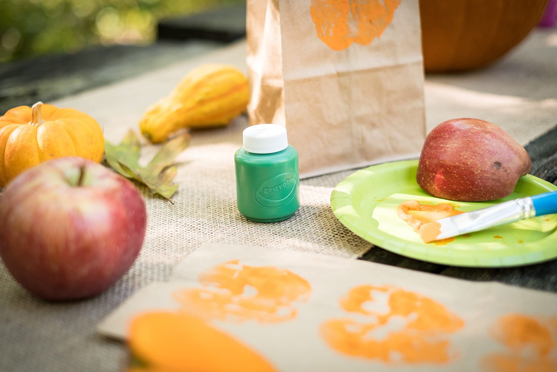 CRAYOLA Washable Metallic Paint - Assorted Colours (Pack of 6) | Add Some Extra Shine to Your Arts & Crafts! | Ideal for Kids Aged 3+-2