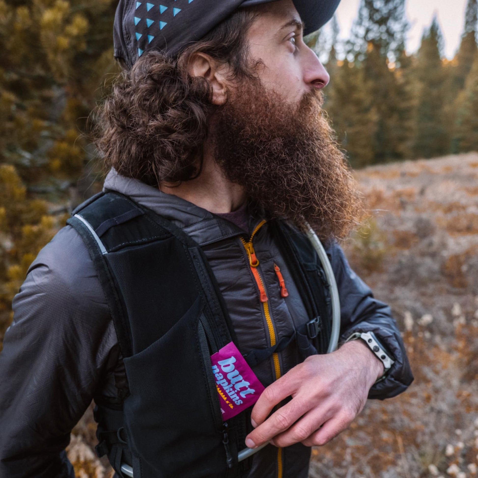 Butt Napkins - Water-Based Flushable Wipes, Individually Wrapped (Running, 50 Count (Pack of 1))-6