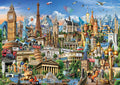 Educa Borrás 17697 Symbole Von Europa Educa Borras Europe Landmarks 2000 Piece Jigsaw Puzzle, Multi, Standard Size-2