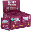 Butt Napkins - Water-Based Flushable Wipes, Individually Wrapped (Running, 50 Count (Pack of 1))-1