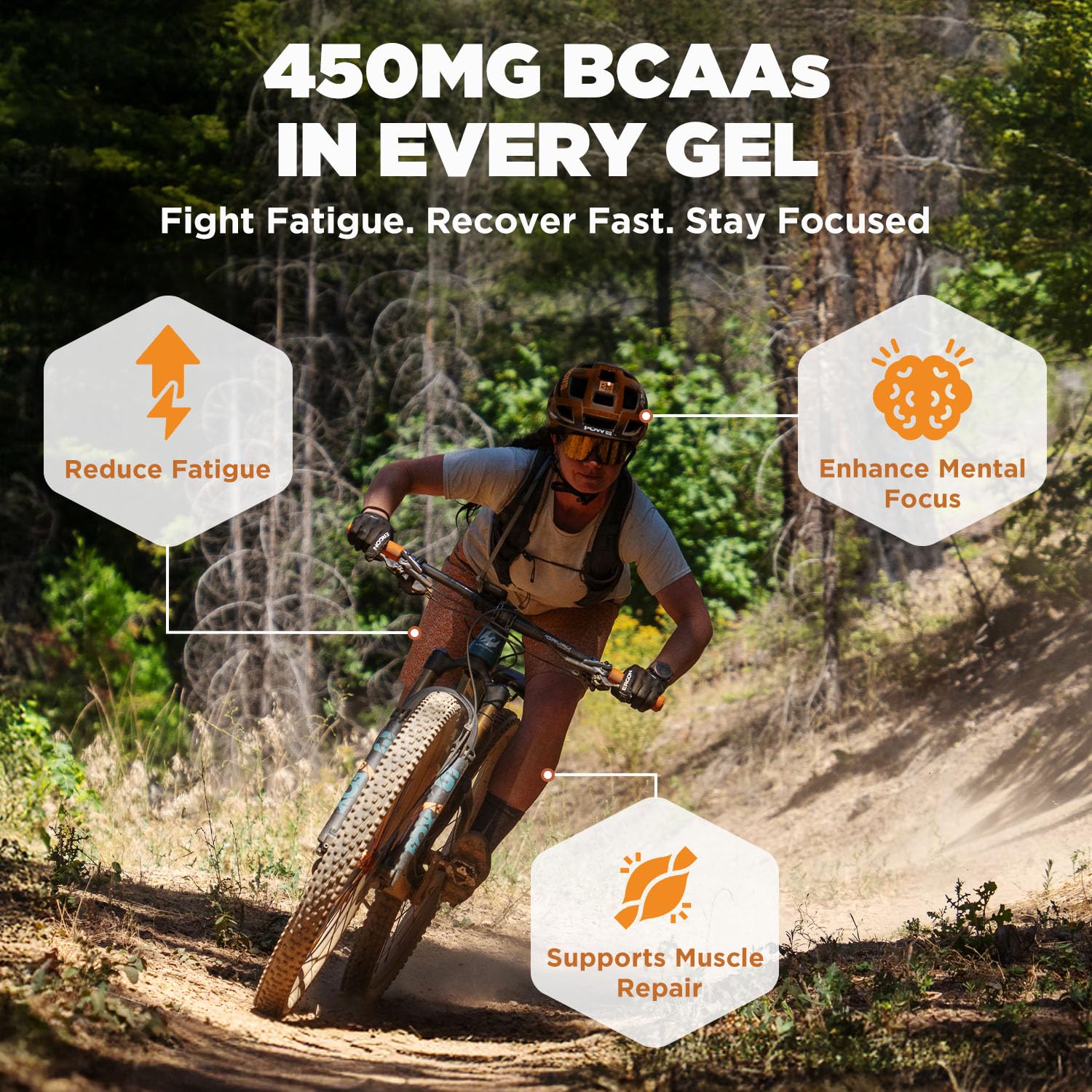 GU Energy Gel Salted Caramel, 24-Count, Dairy Free Gluten-Free Caffeine Energy Gel for Runners, Cycling, Marathon, Sports Nutrition with Electrolytes, On-The-Go GU Salted Caramel for Hiking-5