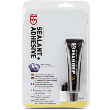 Gear Aid Seam Grip WP Waterproof Sealant and Adhesive for Tents and Outdoor Fabric, Clear, 28 g(single pack)-1