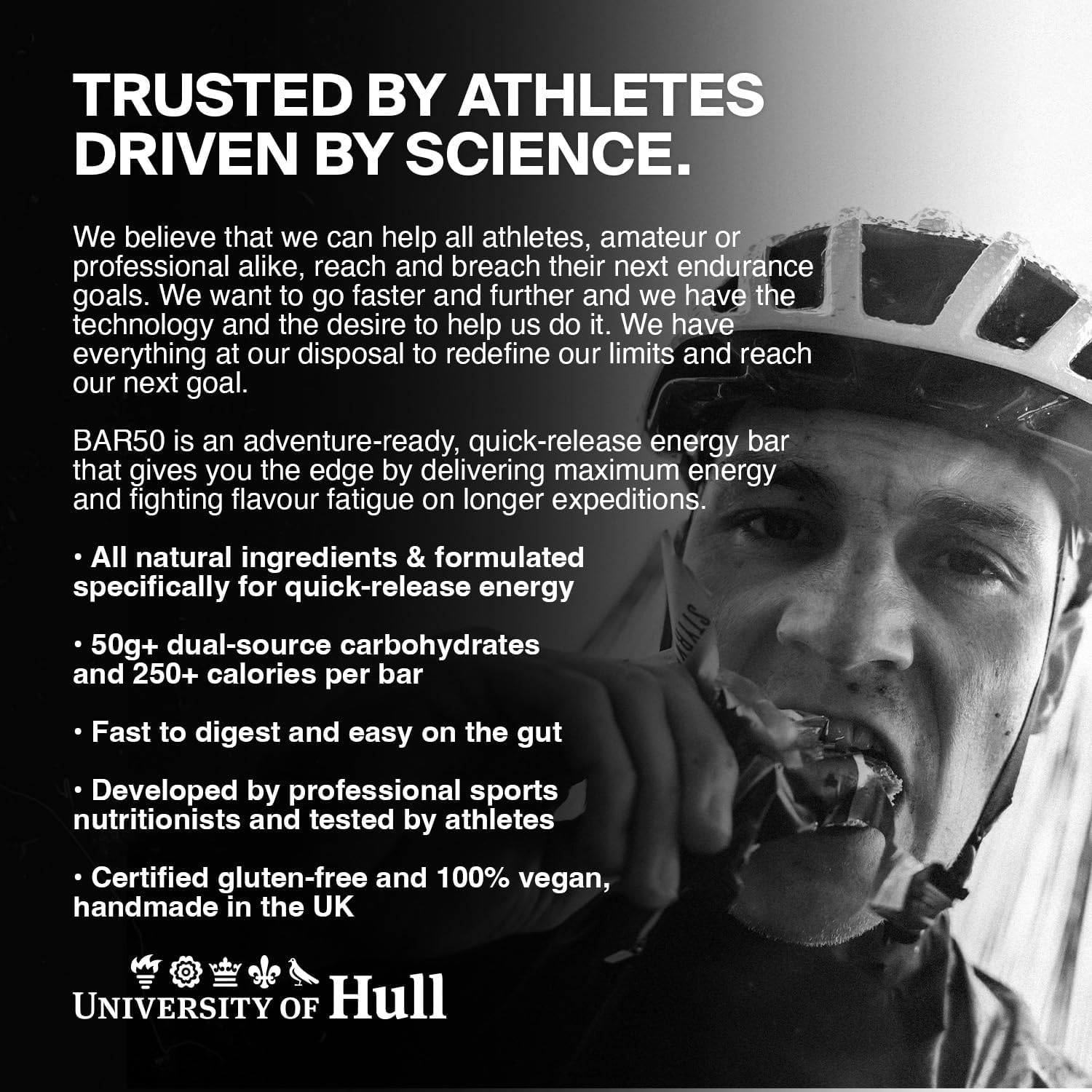 STYRKR Sample Taster Bundle - 3 x BAR 50 Rice Bars, 2 x Tubes of SLT Hypnotic Electrolyte Tablets (1 x 1000mg, 1 x 50mg) For Cycling & Running.-8