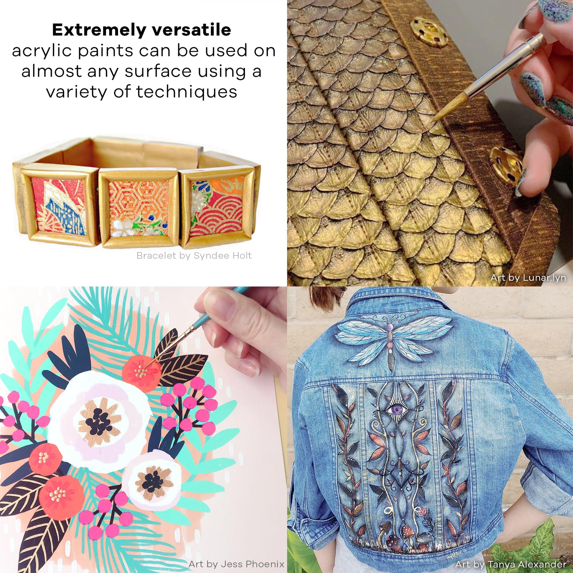 Jacquard Lumiere Paint Old Brass 2.25Oz-6