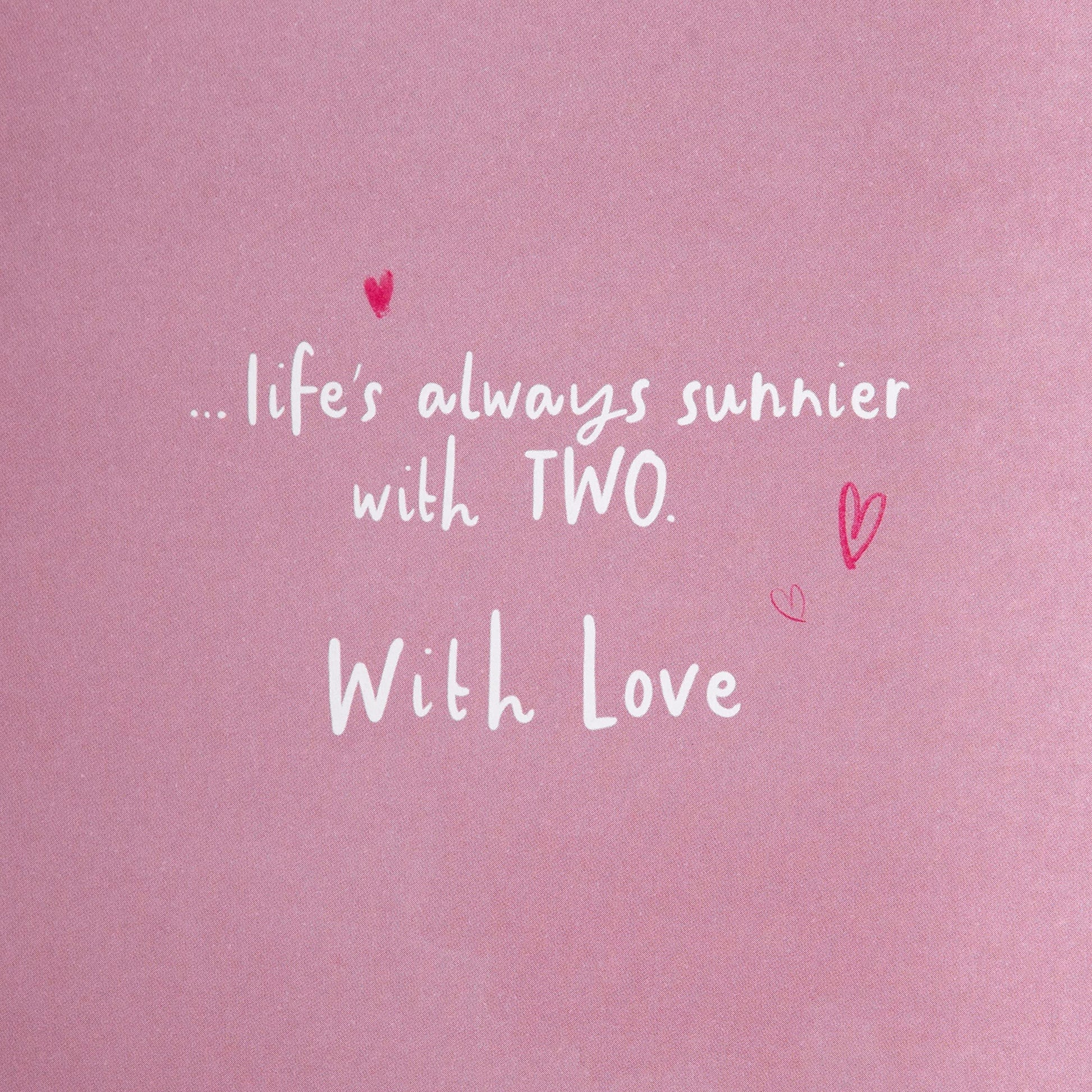 Hallmark Anniversary Card - Cute Illustrated Owl Design with Verse-3