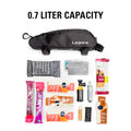Lezyne Aero Energy Caddy Frame Bag - 0.7L Capacity / Water Resistant / Top Tube