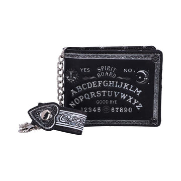 Nemesis Now Spirit Board Embossed Purse / Ouija Wallet - Black 18.5cm