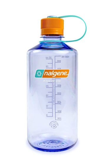 Nalgene Sustain Narrow Mouth Tritan BPA-Free Water Bottle Made with Material Derived from 50% Plastic Waste, 32 OZ