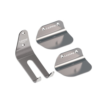 Lezyne, Stainless Pedal Hook Unisex Adult, Silver, One Size