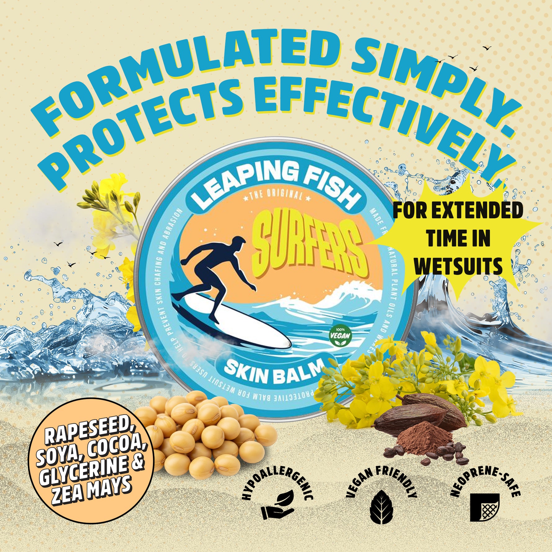 Leaping Fish Surfers Skin Balm