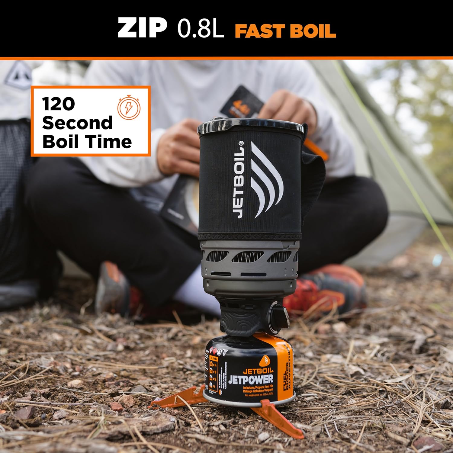 Jetboil Zip 0.8L Portable Fast Boil Stove