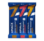 Amacx Nougat Energy Bars - 3 x 37g Bars