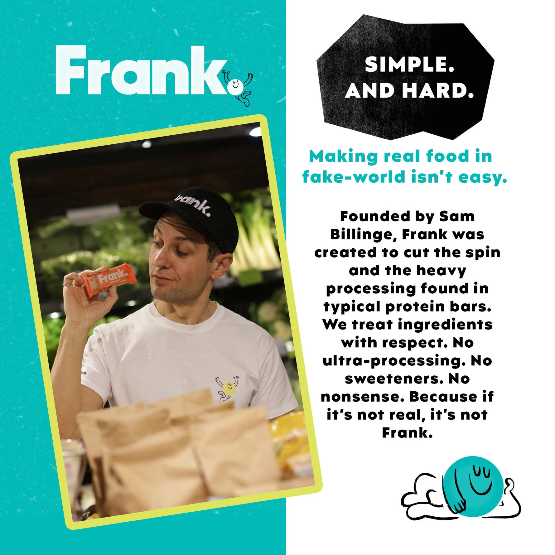 Frank Savoury High Protein Bars - 10 x 50g Multipack