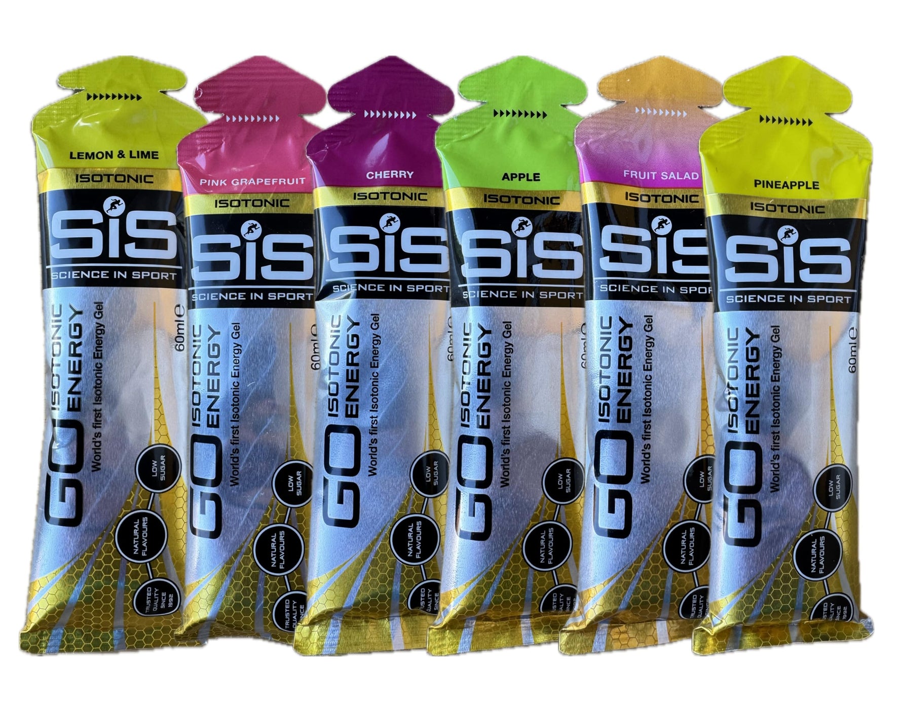 SIS GO Isotonic Energy Gels 60ml Sachets