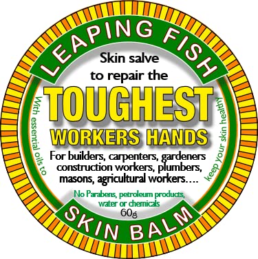 Leaping Fish Toughest Works Hands Salve Skin Balm - 60g Tin