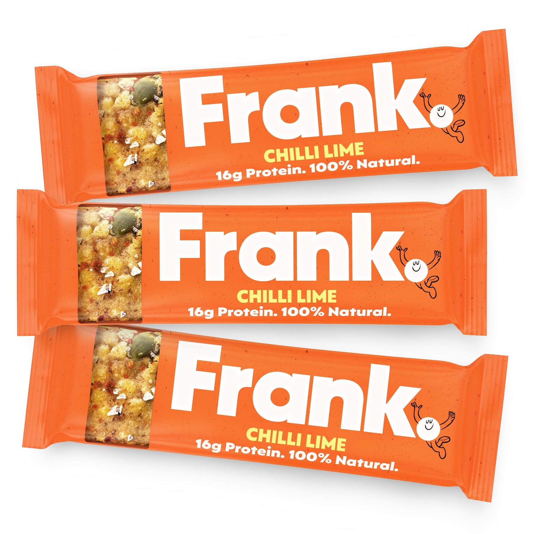 Frank Savoury High Protein Bars - 3 x 50g Taster Pack