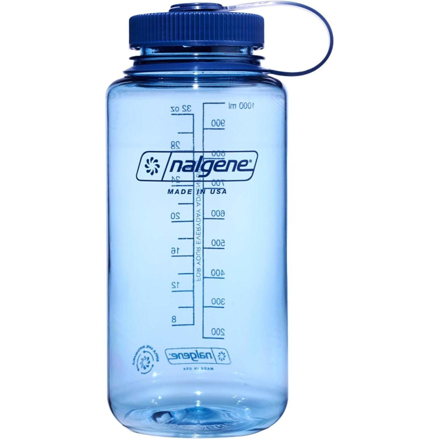 Nalgene COLOUR BLOCK Wide Mouth Water Bottle - 1L / 32oz