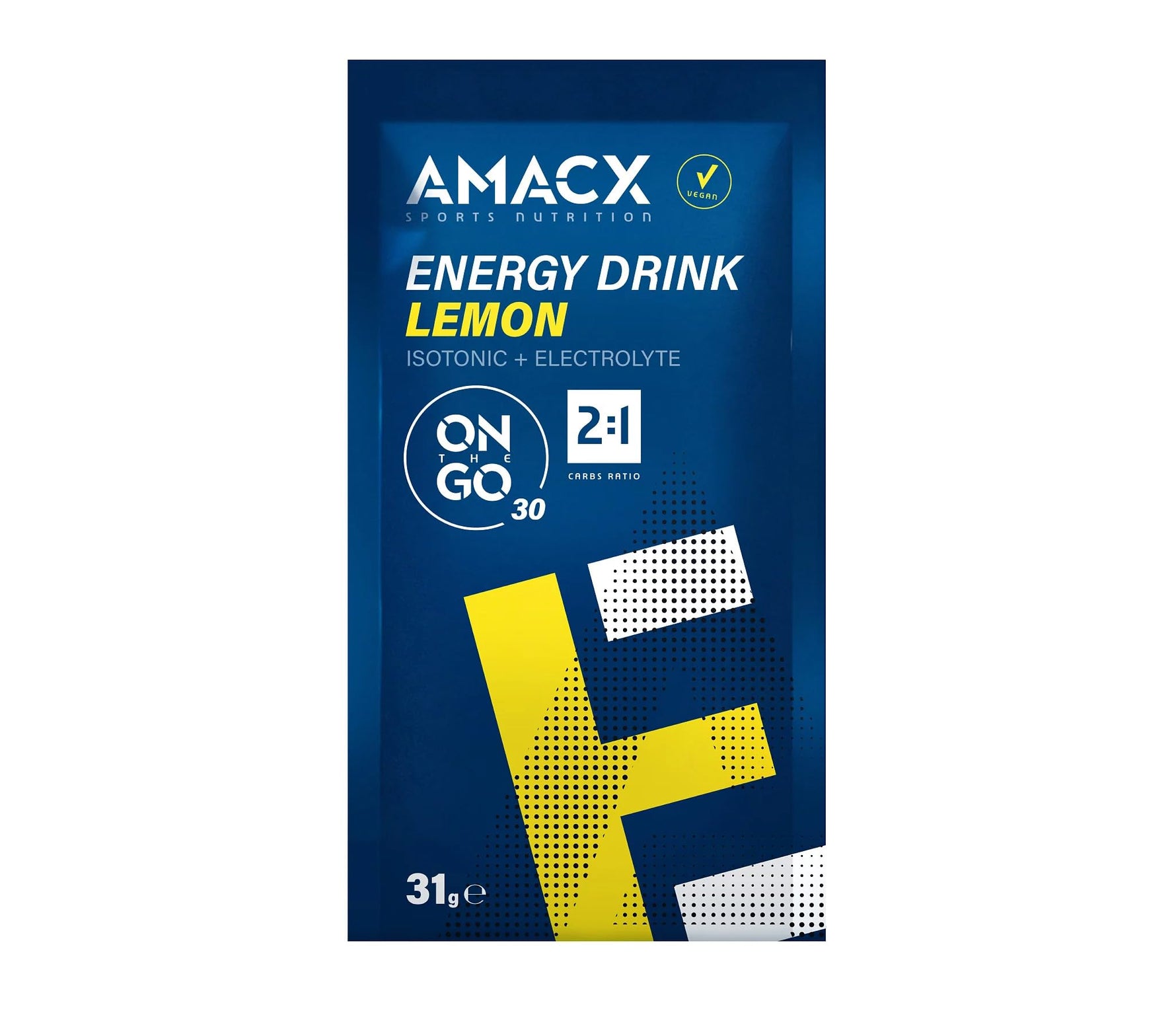 Amacx Energy Drink On-The-Go Sachets - 12 x 31g Packets