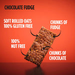 Getbuzzing Nut Free Oat Protein Flapjacks -  Pack of 3 x 55g