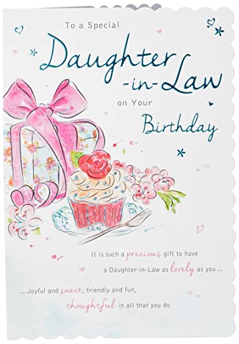 Birthday Card Daughter in Law - 9 x 6 inches - Regal Publishing