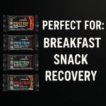 Getbuzzing Nut Free Oat Protein Flapjacks -  Pack of 3 x 55g