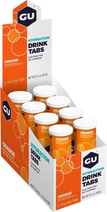 GU Energy Hydration Electrolyte Drink Tablets, Orange, 4-Count